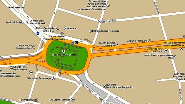 Google Maps retiró su pifia de una Plaza Adolf Hitler