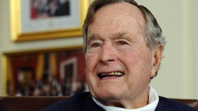 Dan de alta al ex presidente George H.W. Bush