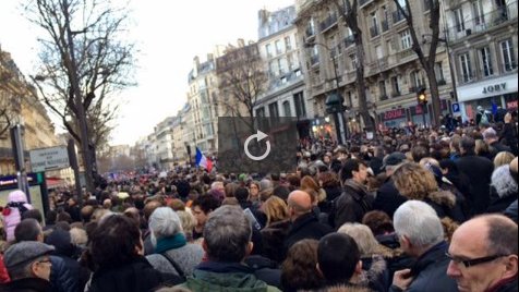 París se convierte en la capital del mundo con una manifestación histórica