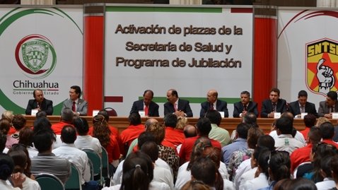 Ofrecen plaza a más de 3 mil trabajadores de sector Salud
