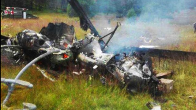 Mueren 7 militares en desplome de helicóptero de la Sedena