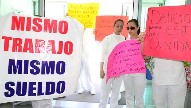 Denuncian hostigamiento, enfermeros del Hospital Regional de Delicias