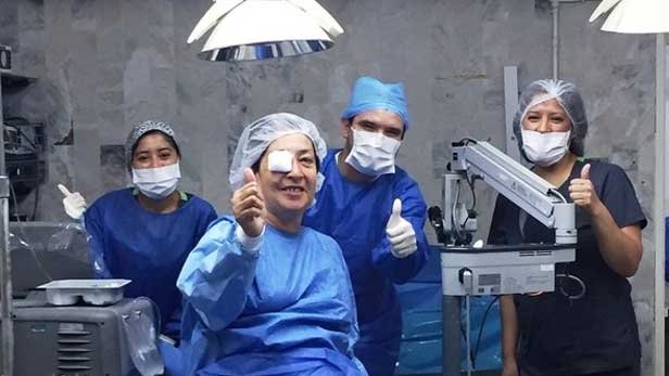 Trescientos beneficiados con cirugías de cataratas gratuitas