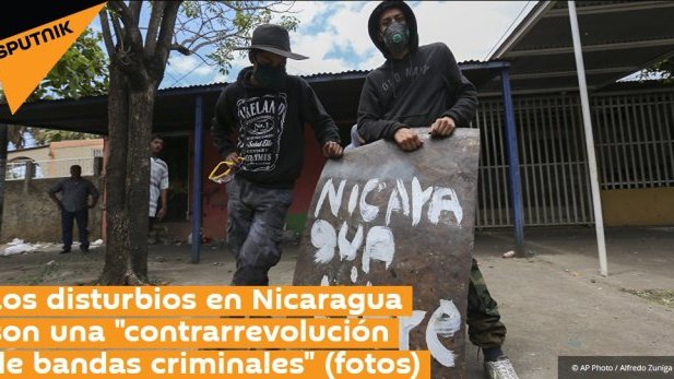 Los disturbios en Nicaragua son una 