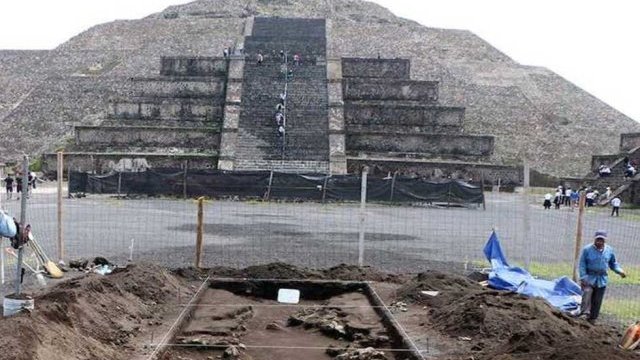 Nuevo hallazgo en Teotihuacán: un centro cósmico, un ombligo
