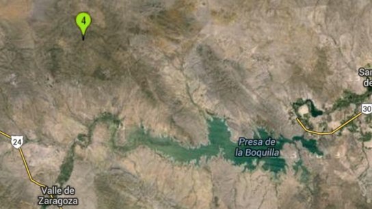 Distante 17 kilómetros de Valle de Zaragoza, el sismo más reciente