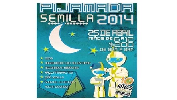 Museo Semilla invita a la Pijamada 2014, hoy viernes en la noche