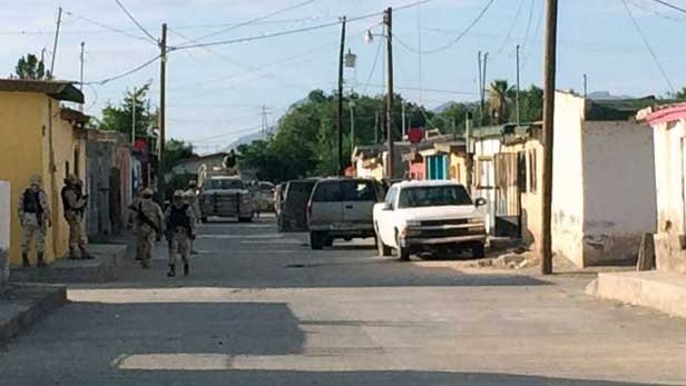Nueva balacera en el Valle de Juárez, entre soldados y narcos