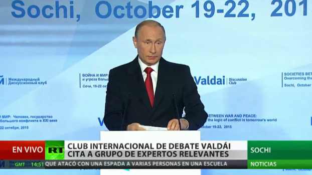 Vladímir Putin revela las condiciones necesarias para combatir con éxito al EI