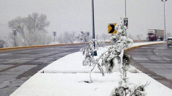 Cesó la nieve; abren carretera Villa Ahumada-Juárez