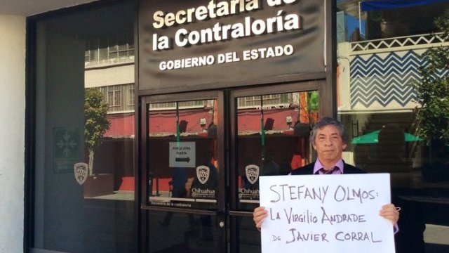 Se manifiesta abogado Cortinas Murra contra Stefany Olmos