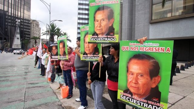 Cumple Manuel Serrano 11 meses de secuestro político
