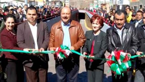 Inauguran paso a desnivel en Hidalgo del Parral