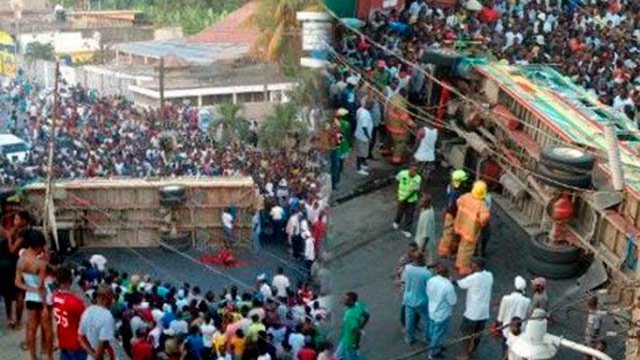 Autobús arrolla multitud en Haití: 34 muertos y 17 heridos