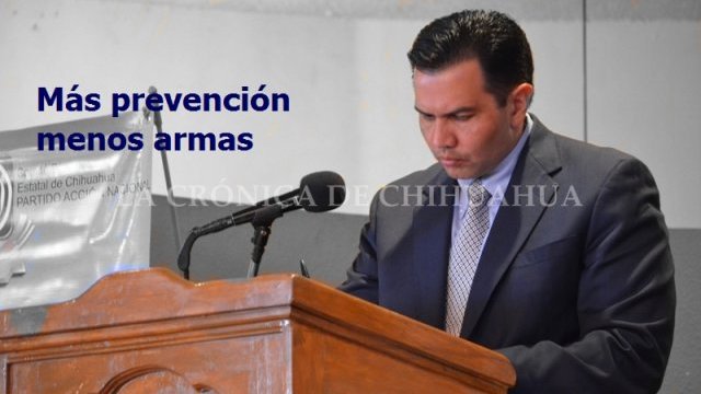 Más inteligencia  y prevención que balas: Cruz Pérez Cuéllar  