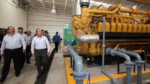 Inaugura Calderón planta de biogás