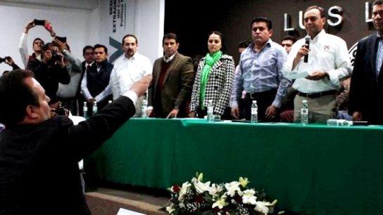 Rinde protesta Jorge Arizpe como dirigente del PRI Municipal