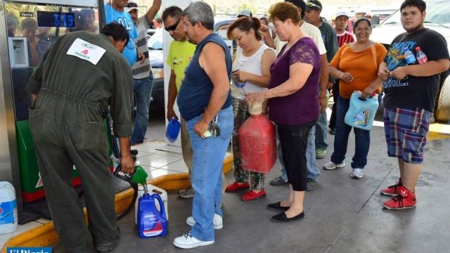 Hay desabasto de gasolina en varios municipios de Chihuahua