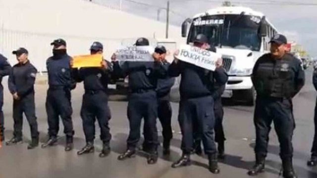 Policía Federal se va a paro parcial en Chihuahua