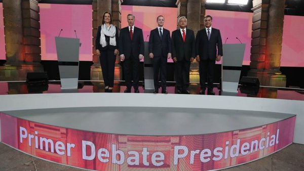 Debate presidencial: López fue el centro de los ataques