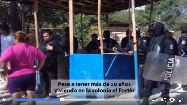 Desalojo violento de colonos en Cancún, agravio a familias humildes