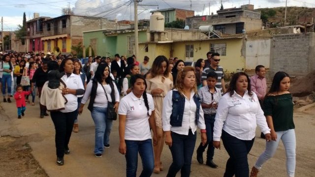 Crece la simpatía y respaldo a Lucía de Lira en Vetagrande