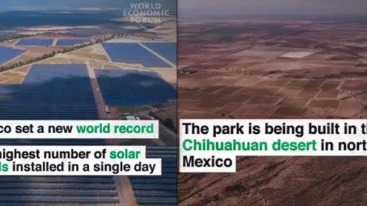 Récord mundial: instalan en Chihuahua 18 mil 990 paneles solares en 1 día