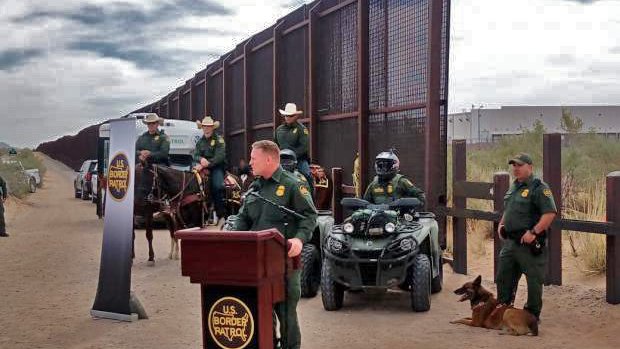 Inicia el muro de Trump en Santa Teresa, Nuevo México