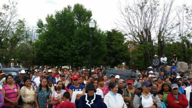 Antorchistas de Bocoyna sólo piden obras y atención del presidente municipal