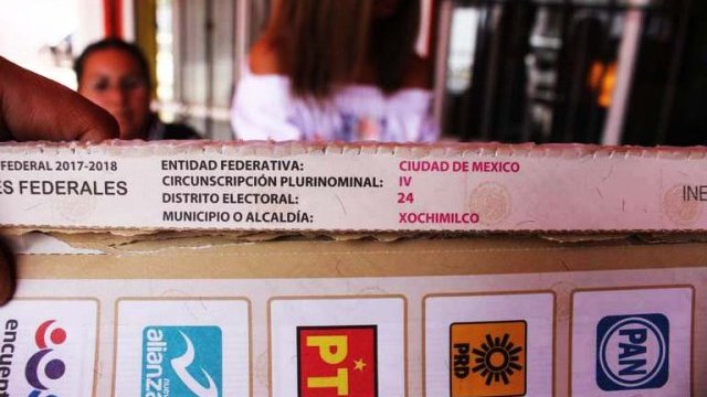 Mandan a Cuauhtémoc boletas electorales de la Delegación Xochimilco