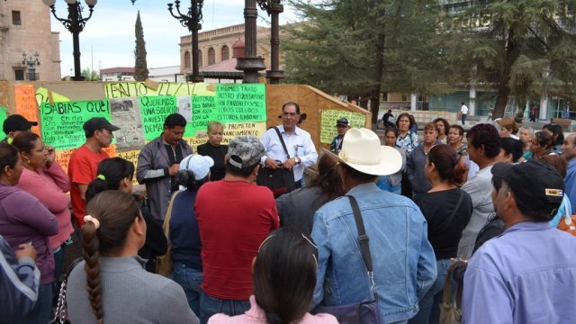 Exigen antorchistas al alcalde de Chihuahua, que cumpla sus compromisos