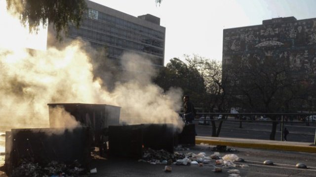La UNAM liga disturbios en CU con detención de presunto narcomenudista