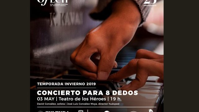 Interpretará Ofech “Concierto para Piano a 8 Dedos”, al lado del pianista David González