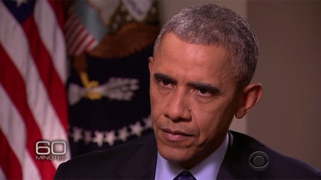 Obama se enoja con el presentador de la CBS que le dijo que Putin desafía su liderazgo
