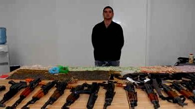 Identifican a pistolero: es de Coahuila y estaba armado hasta los dientes