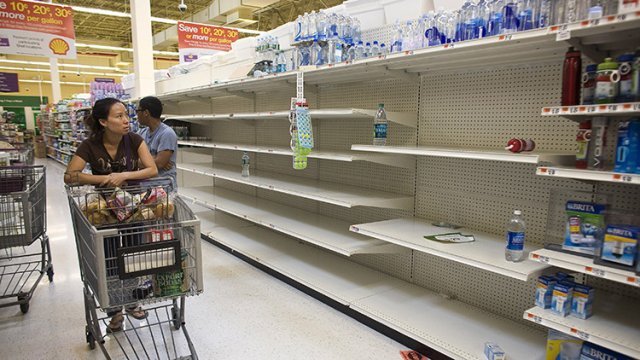 La célebre foto de la ’escasez’ en Venezuela se hizo en Nueva York y engañó a todos