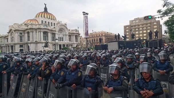 México: operativos policiales buscan impedir marchas de la CNTE