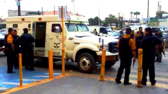 Asaltan camión de valores a punta de balazos, en Chihuahua