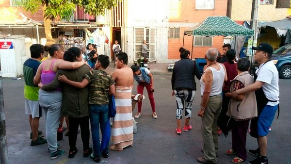 Un terremoto de magnitud 7.2 sacudió a México