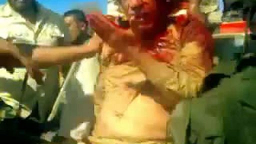 Piden esclarecer la muerte de Gadafi