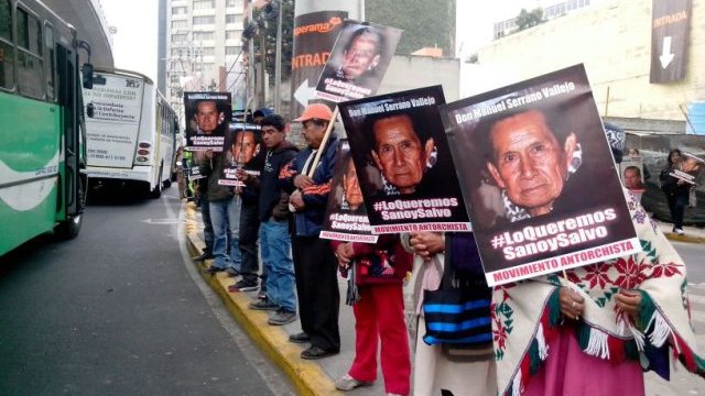 En Derechos Humanos, Antorcha exigió frenar atropellos de Eruviel Ávila