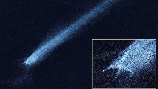 Descubren asteroide con cola de un millón de kilómetros de largo
