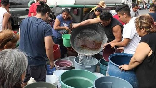 Piden que se laven las manos, y 25 millones de mexicanos tienen escasez de agua