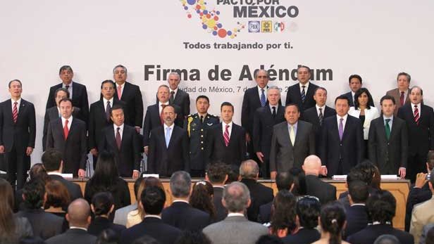 Continúa Pacto por México; felicita Peña a partidos