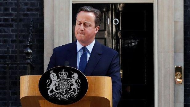Cameron anuncia su dimisión tras victoria del Brexit