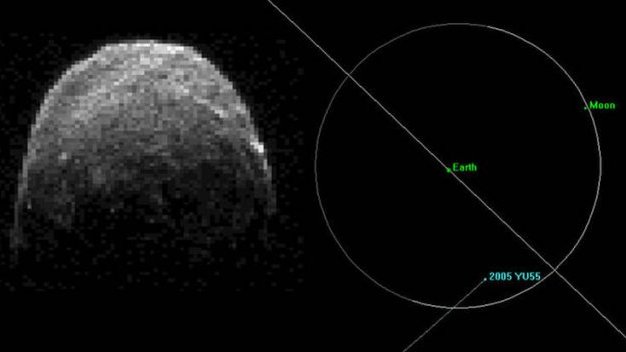 Un asteroide pasará hoy cerca de la Tierra
