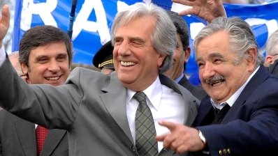 Respalda Mujica candidatura presidencial de Tabaré Vázquez