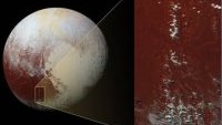 Plutón tiene montañas cubiertas de nieve de metano: NASA