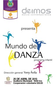 Presentará Facultad de Artes programa infantil de danza contemporánea 