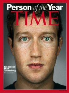 Creador de Facebook, persona del año de la revista Time